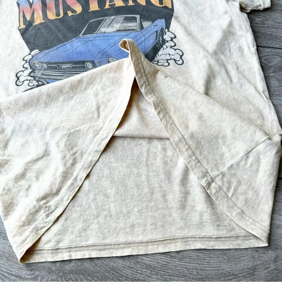 Retro Ford Mustang Graphic Ride The  Pony T-shirt - Picture 10 of 13